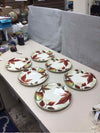 6 FALL THEME CERAMIC PLATES