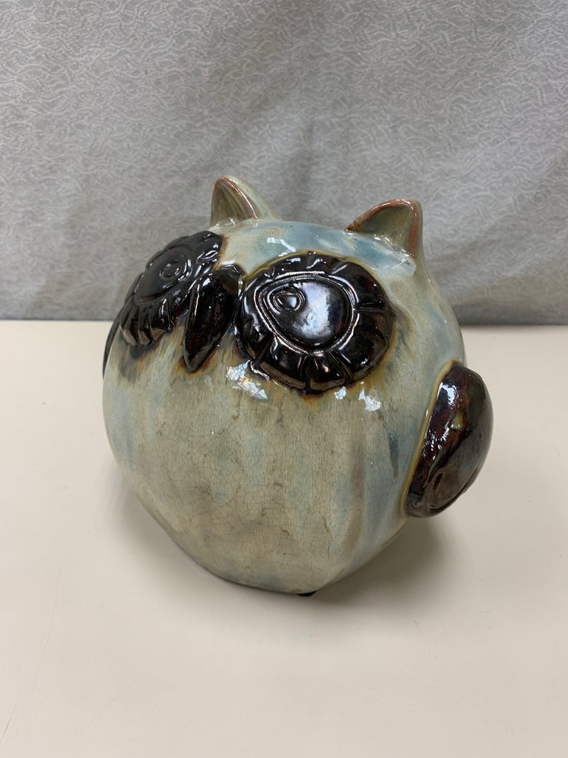 CERAMIC ABSTRACT OWL