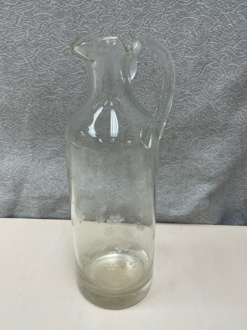 TALL WINE PITCHER W/DOTS