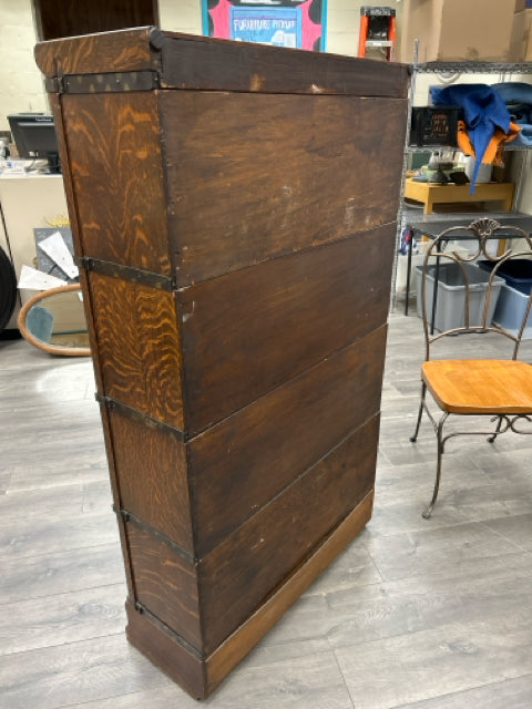 6 PIECE BARRISTER BOOKCASE NO GLASS