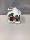 SNOW COVERED CERAMIC HOUSE