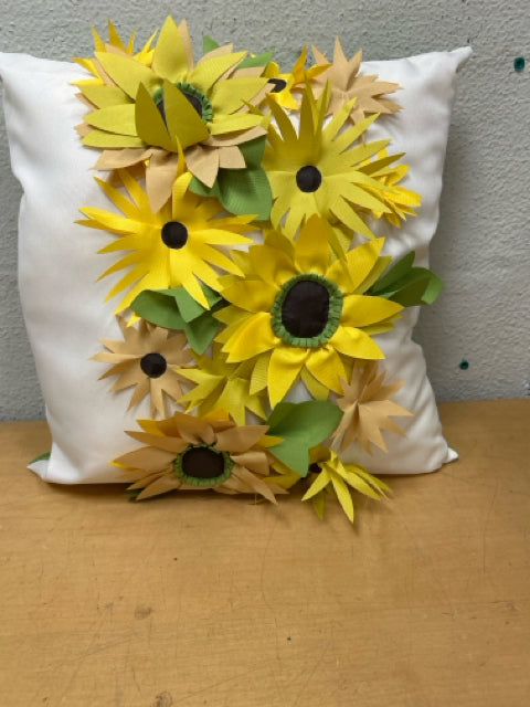 SUNFLOWER THEME PILLOW