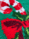 CANDY CANE HANGING STITCHED