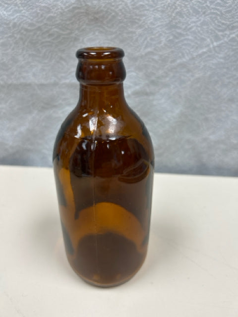 BROWN GLASS BOTTLE