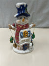 SNOWMAN CERAMIC HOUSE