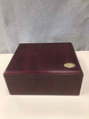 CHERRY CIGAR BOX W/DIVIDER