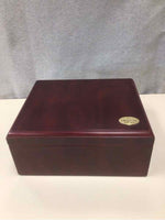 CHERRY CIGAR BOX W/DIVIDER