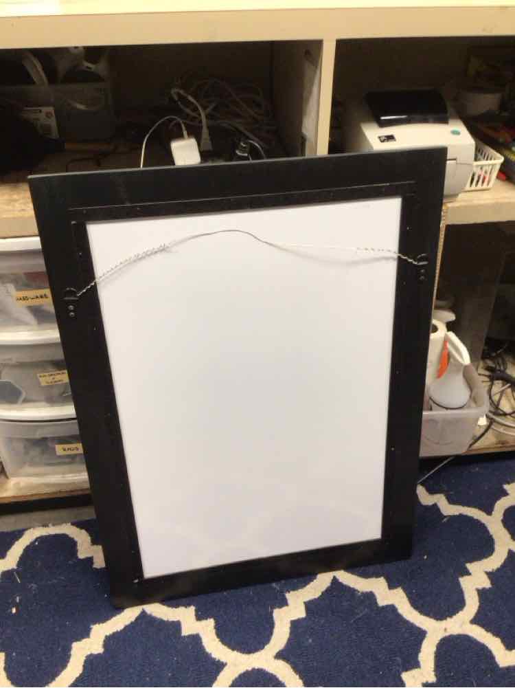 DARK GRAY FRAME MIRROR