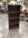 BROWN BARRISTER BOOKCASE