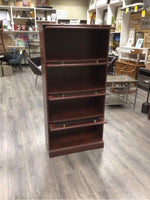BROWN BARRISTER BOOKCASE