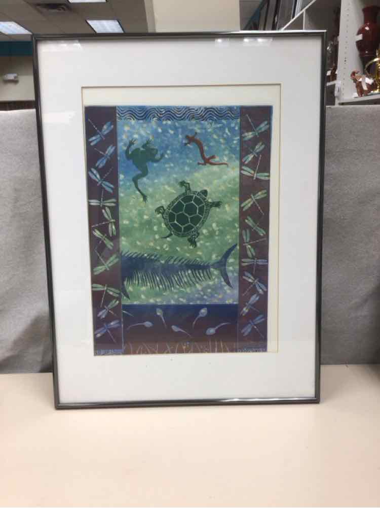 UNDERWATER/WETLAND SCENE ARTWORK
