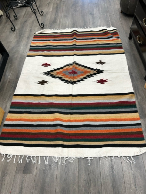 COLORFUL SOUTHWEST THEME RUG