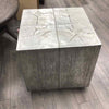 SILVER SHINY CUBE