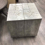 SILVER SHINY CUBE