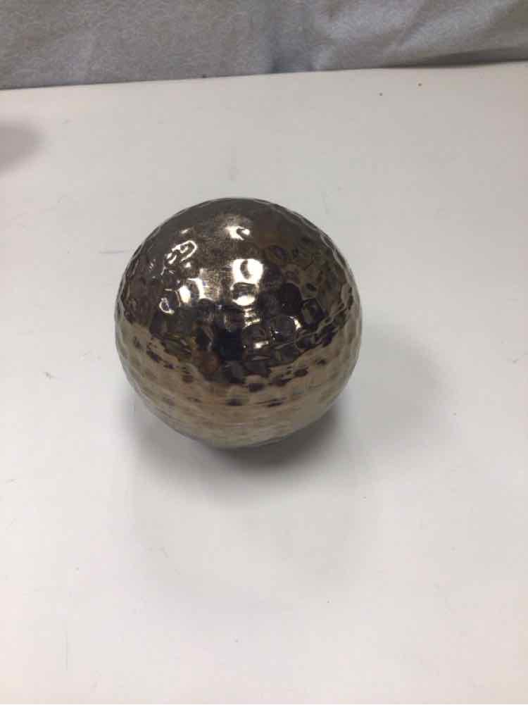 GOLD DEC BALL