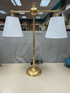 JONATHAN Y RUTH GOLD LEAF LED TABLE LAMP