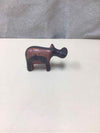 SMALL STONE RHINO FIGURE