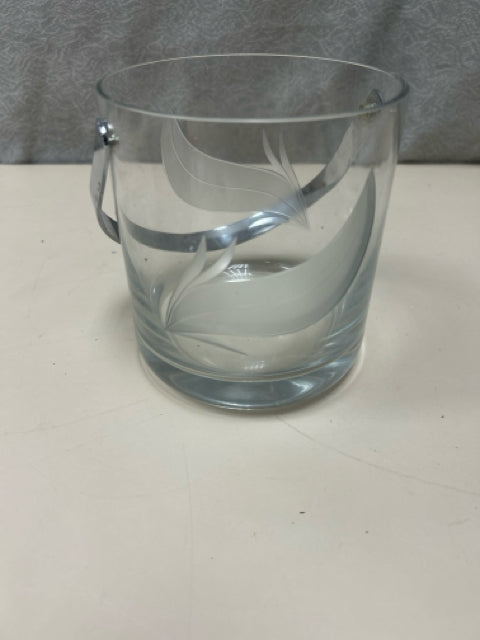 CLEAR ICE BUCKET W/METAL