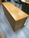 OAK DOUBLE DRESSER (6 DRAWER)