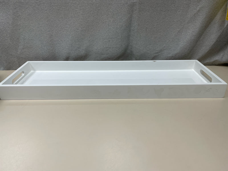 LONG WHITE TRAY