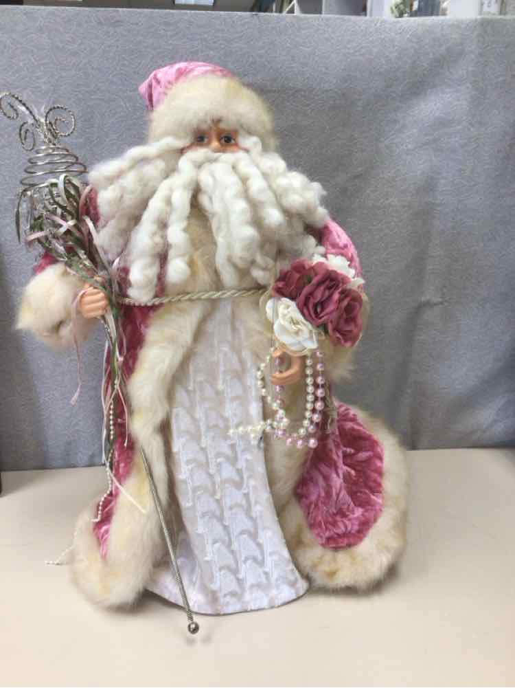 VINTAGE SANTA TREE TOPPER