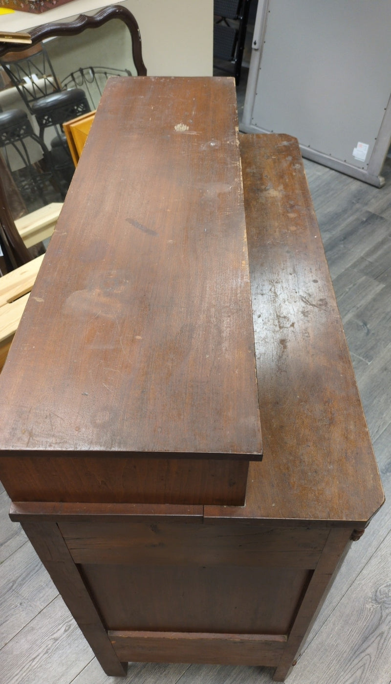 ANTIQUE WOOD 3-DRAWER DRESSER