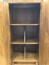 ASIAN INSPIRED CABINET W/DRAWERS & SHELVING