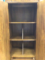 ASIAN INSPIRED CABINET W/DRAWERS & SHELVING