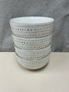 BLUE WHITE SPOTTED BOWL