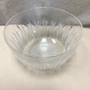 CLEAR PRESSED GLASS BOWL