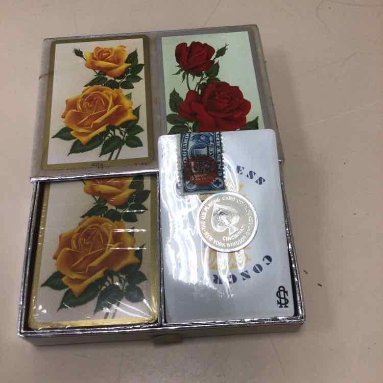 FLORAL PLAYING CARDS