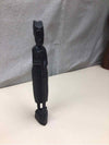 VINTAGE HAND-CARVED WOODEN WOMEN STATUE