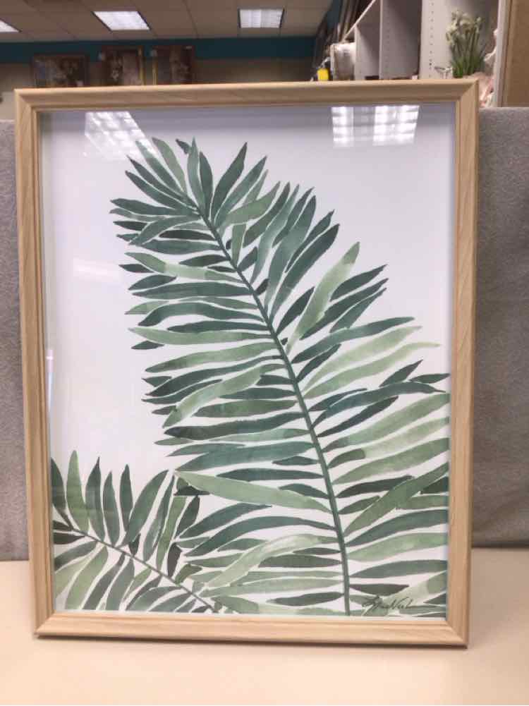 SIGNED TROPICAL LEAF