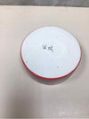 RED/MULTICOLOR PAINTED CONTAINER