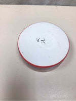 RED/MULTICOLOR PAINTED CONTAINER