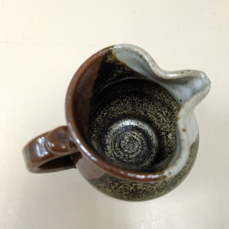 RED/WHITE/GOLD CREAM PITCHER