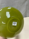 TALL GREEN GLASS VASE