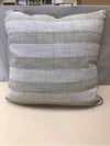 GRAY STRIPED PILLOW