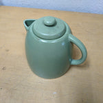 GREEN CERAMIC PITCHER