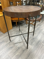 "TINSLEY" ROUND BAR TABLE