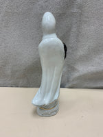 WHITE ASIAN FIGURINE