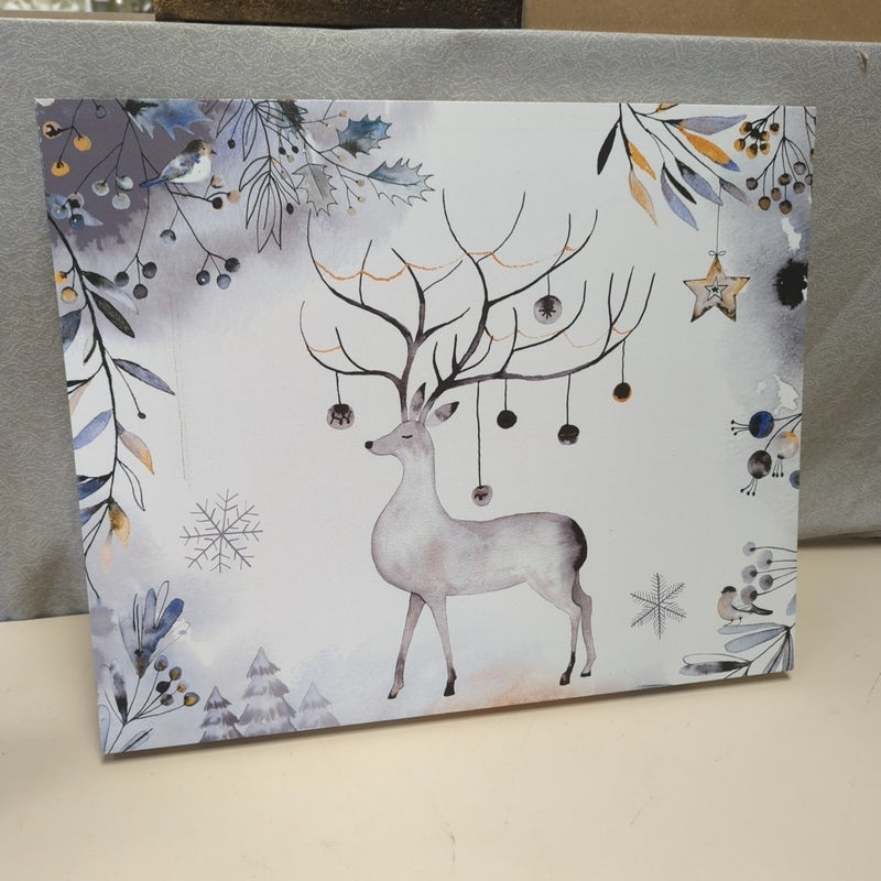 SERENE REINDEER CANVAS