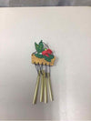 HUMMINGBIRD FLORAL WIND CHIME