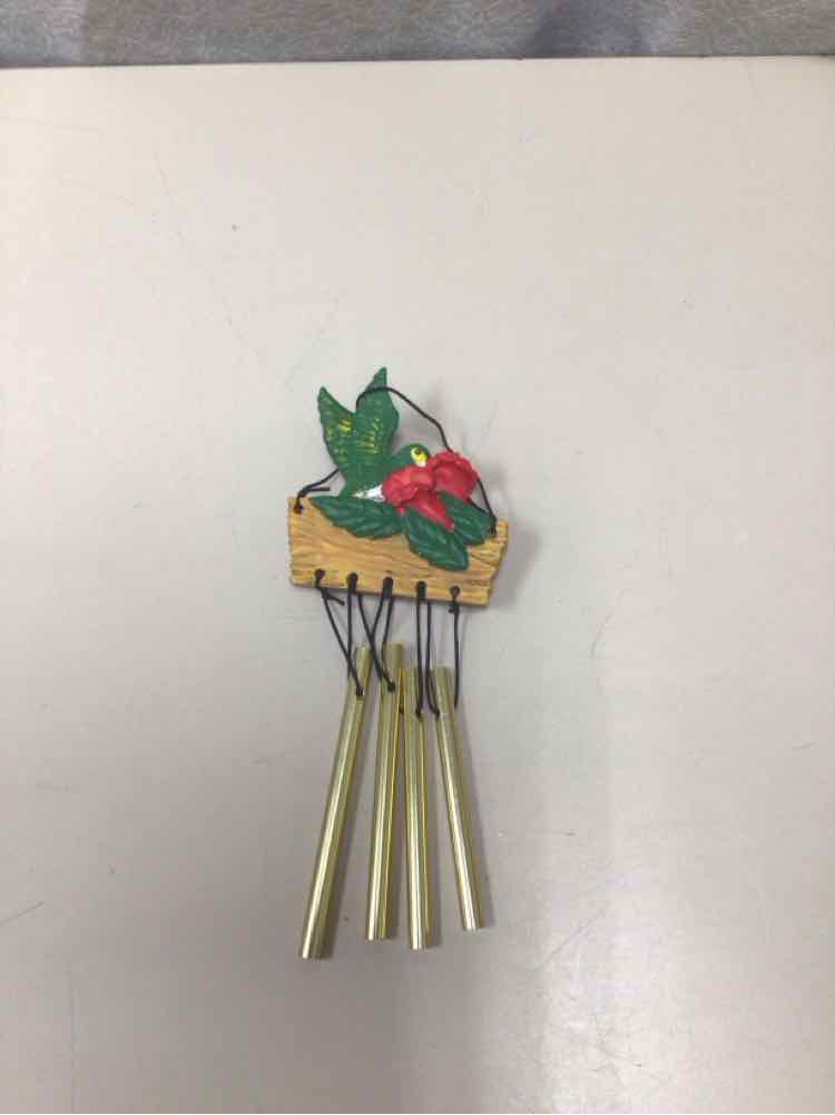 HUMMINGBIRD FLORAL WIND CHIME