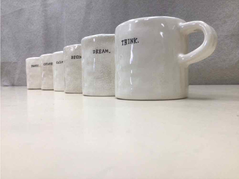 SET OF 6 RAE DUNE MUGS