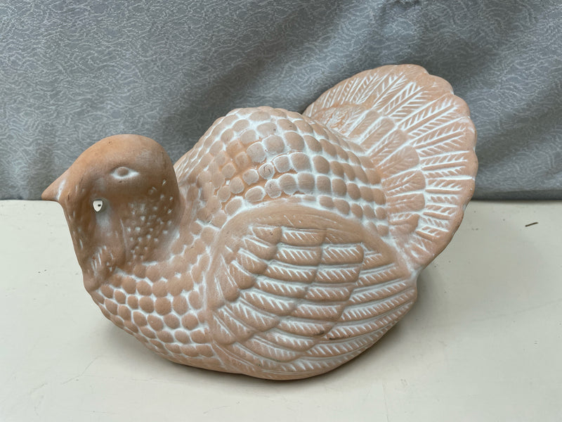 TAN CERAMIC TURKEY