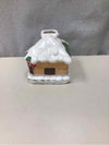 SNOW COVERED CERAMIC HOUSE
