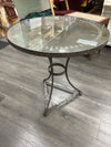 MIRRORED IRON ROUND TABLE