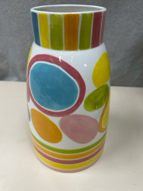 MULTI COLOR CERAMIC VASE