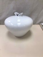WHITE GLOSSY VASE